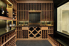 1,200 Bottle Wine Room, Distinctive Transitional 39